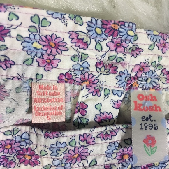 [Oshkosh] Summer Floral Blouse - Picture 4 of 5